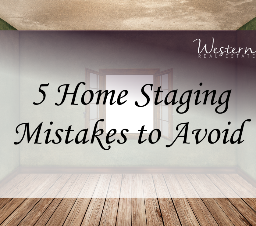 home staging mistakes
